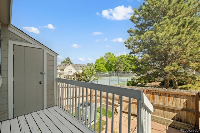 18171 E Arizona Ave Unit B, Aurora, CO 80017 - view of deck