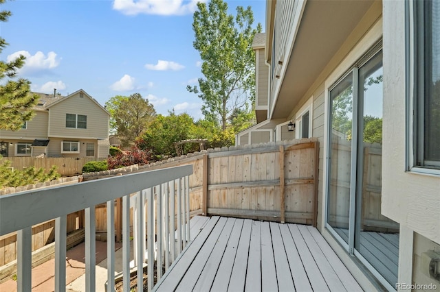 18171 E Arizona Ave Unit B, Aurora, CO 80017 - view of wooden deck