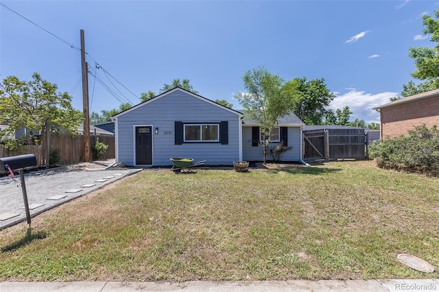 3570 Center Ave, Denver, CO 80219 - view of front of property with a gate
