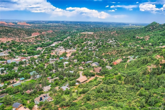 903 High Rd, Manitou Springs, CO 80829 - bird's eye view