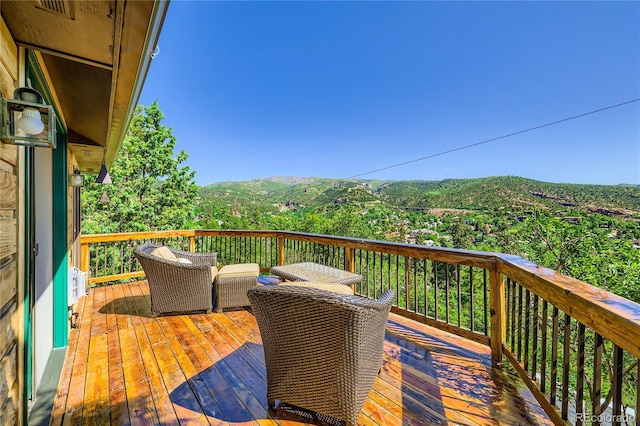 903 High Rd, Manitou Springs, CO 80829 - view of deck