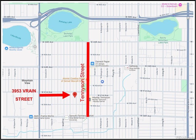 3953 Vrain St, Denver, CO 80212 - map