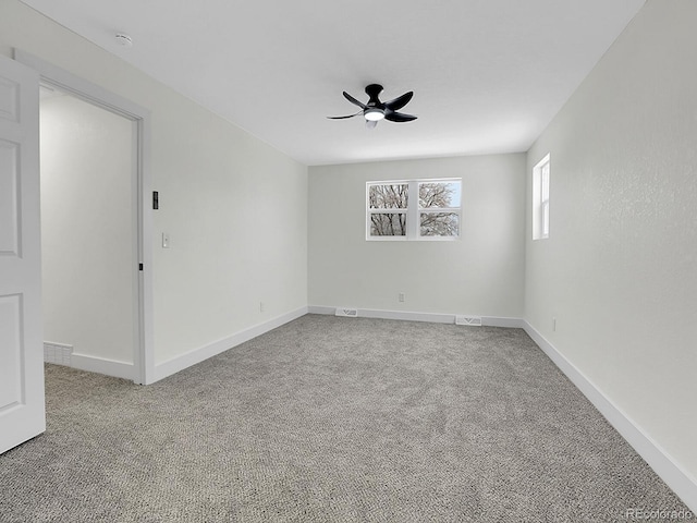 8694 E Eastman Ave, Denver, CO 80231 - carpeted empty room featuring ceiling fan and baseboards
