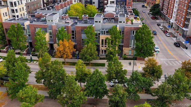 1804 Little Raven St, Denver, CO 80202 - drone / aerial view