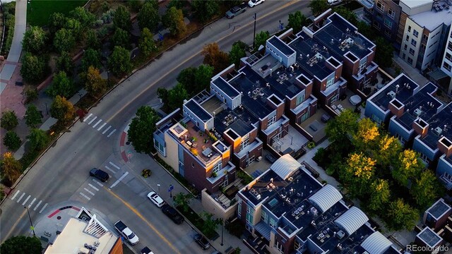 1804 Little Raven St, Denver, CO 80202 - bird's eye view