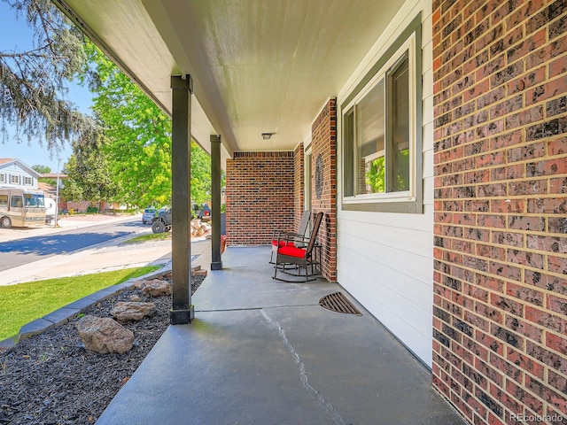 7520 Braun Ct, Arvada, CO 80005 - view of covered porch