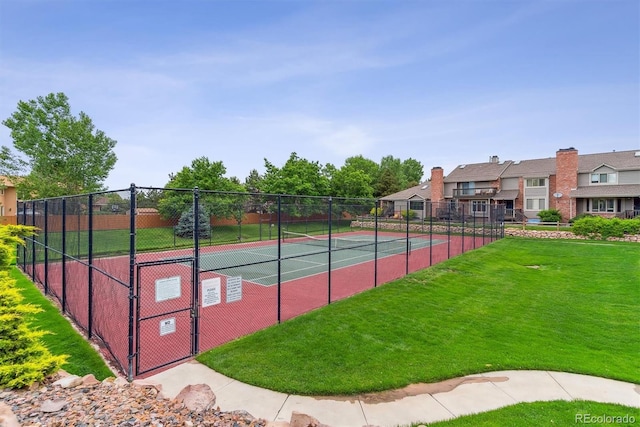 4231 S Fairplay Cir # E, Aurora, CO 80014 - view of tennis court