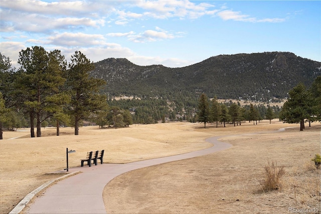 property view of mountains