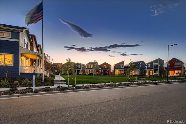 6309 N Hanover St, Denver, CO 80238 - multi unit property featuring a residential view and a front yard