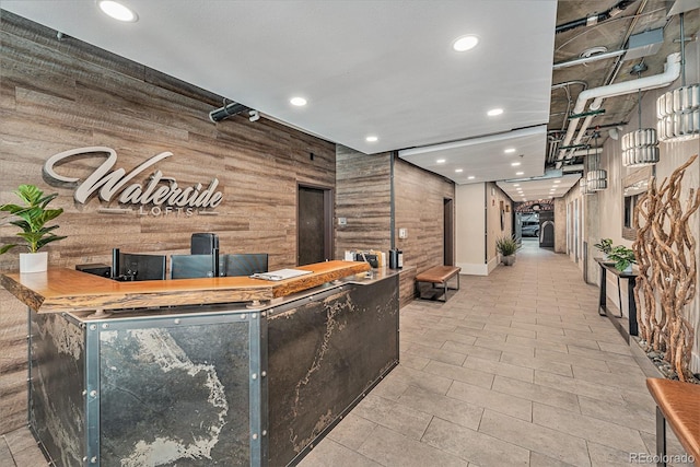 view of reception