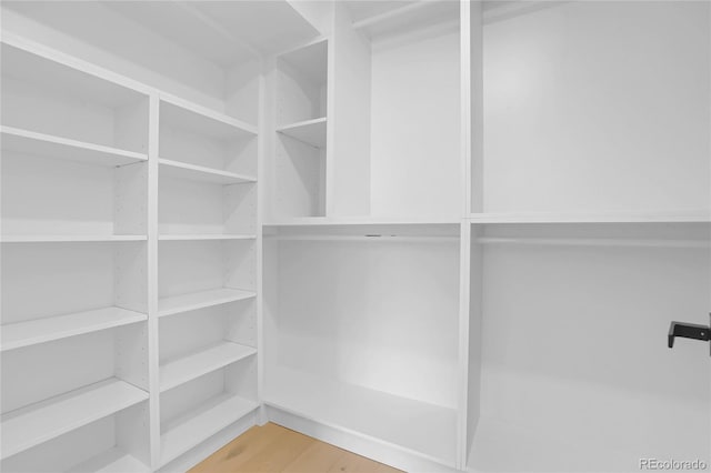 300 S Franklin St, Denver, CO 80209 - walk in closet featuring wood finished floors