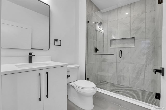 300 S Franklin St, Denver, CO 80209 - bathroom featuring vanity and a stall shower