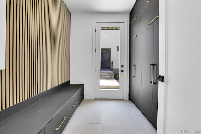 300 S Franklin St, Denver, CO 80209 - mudroom featuring light tile patterned floors