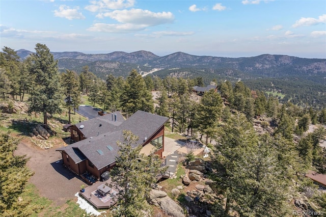 8453 S Scenic Dr, Morrison, CO 80465 - view of property location featuring a mountainous background