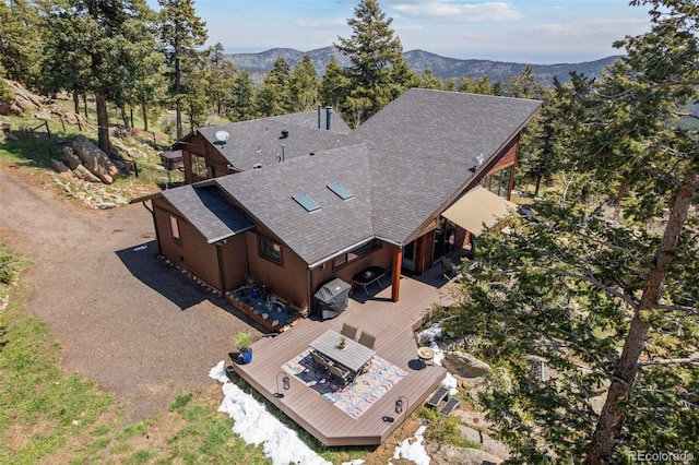 8453 S Scenic Dr, Morrison, CO 80465 - view of subject property with mountains