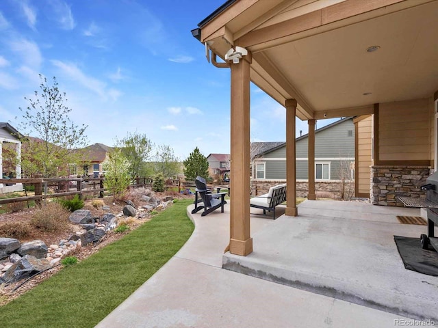 2463 Tavern Way, Castle Rock, CO 80104 - view of patio