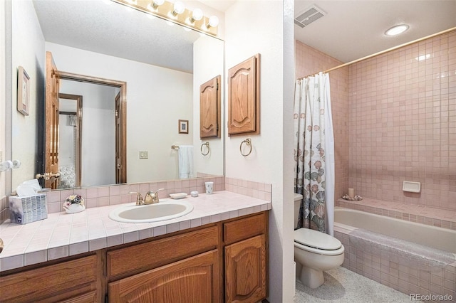9873 Greensview Cir, Lone Tree, CO 80124 - full bathroom with tiled shower / bath and vanity