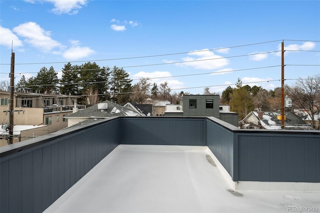 view of patio / terrace with a balcony