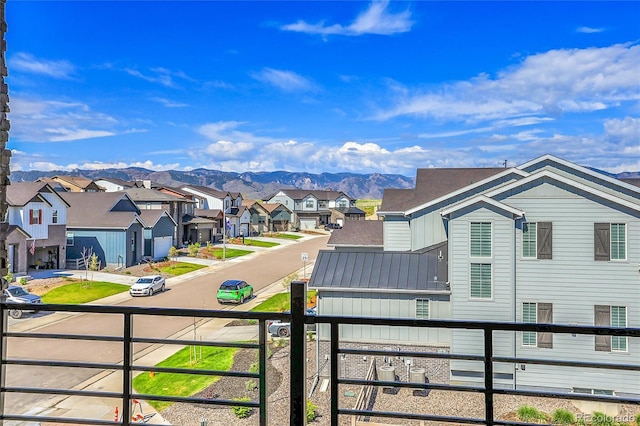 8728 Hotchkiss St, Littleton, CO 80125 - balcony featuring a residential view and a mountain view