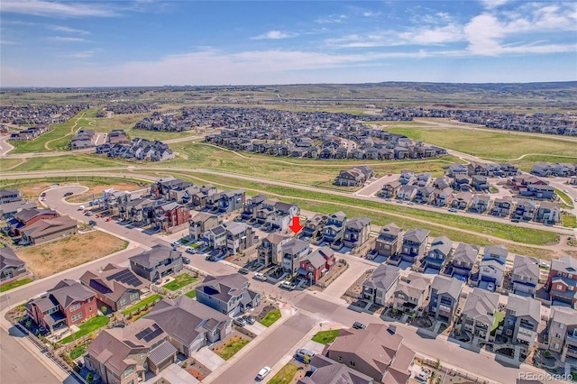 8728 Hotchkiss St, Littleton, CO 80125 - aerial view of property and surrounding area featuring nearby suburban area