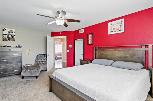5552 Odessa St, Denver, CO 80249 - carpeted bedroom featuring a ceiling fan