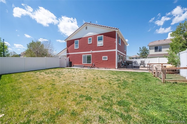 5552 Odessa St, Denver, CO 80249 - rear view of house with a patio area