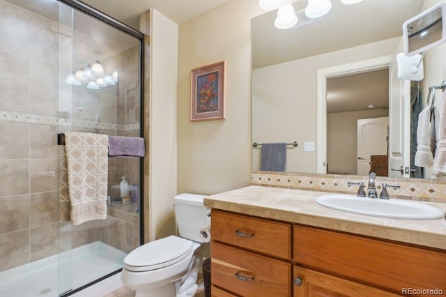 4651 Sonado Pl, Parker, CO 80134 - full bath featuring vanity and a stall shower