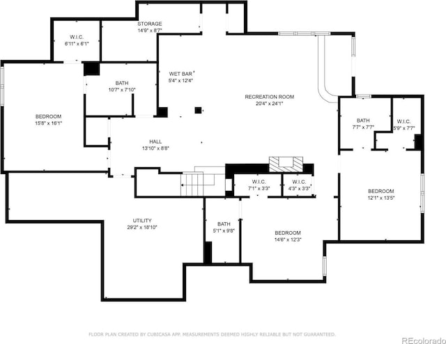 4651 Sonado Pl, Parker, CO 80134 - view of room layout