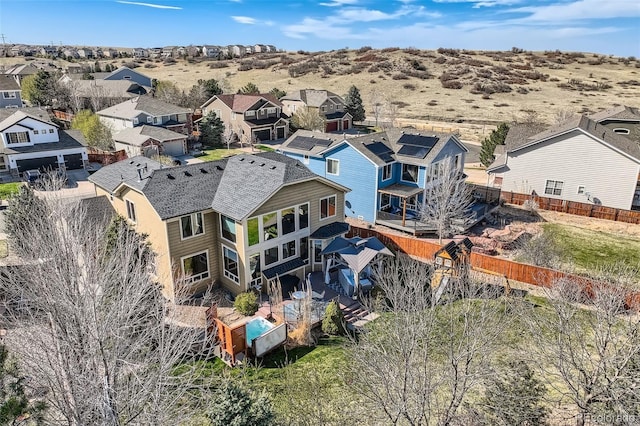 7378 Geode Ct, Castle Rock, CO 80108 - aerial perspective of suburban area