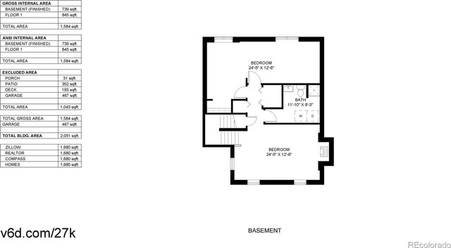 10759 Clermont St, Thornton, CO 80233 - room layout