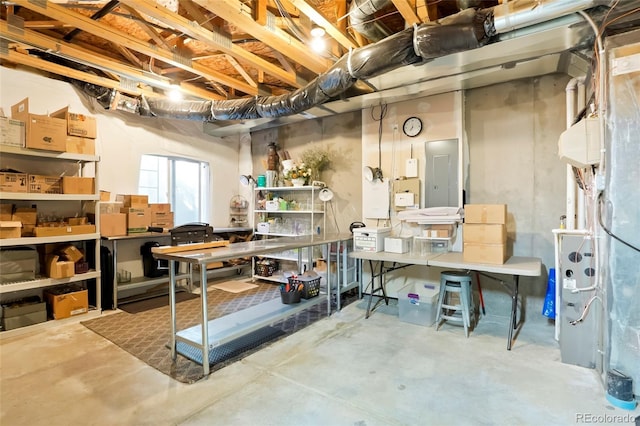 8427 E 35th Ave, Denver, CO 80238 - basement with electric panel