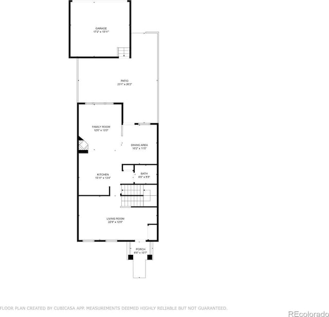8427 E 35th Ave, Denver, CO 80238 - property floor plan