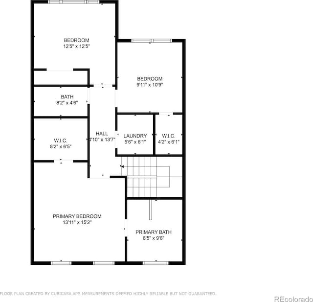 8427 E 35th Ave, Denver, CO 80238 - home floor plan
