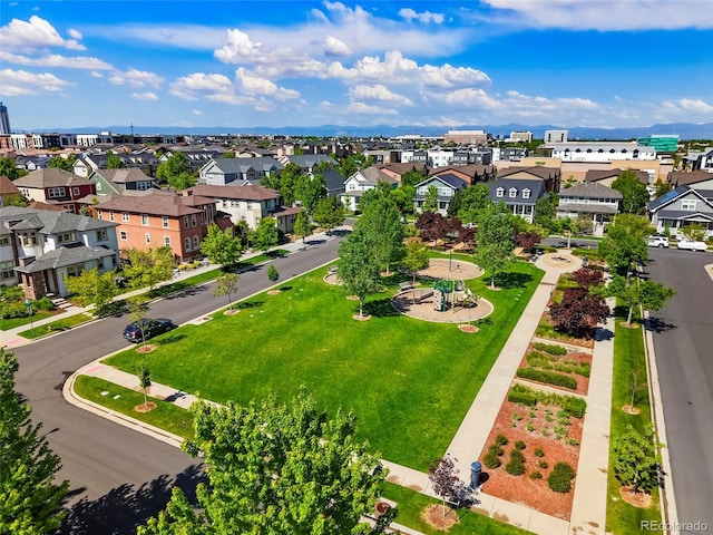 8427 E 35th Ave, Denver, CO 80238 - aerial view of residential area