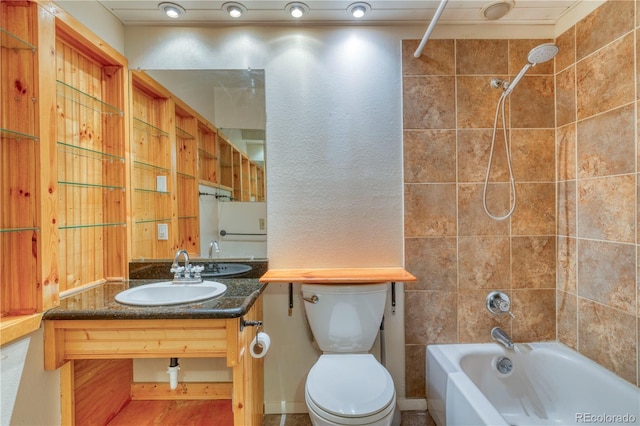 3351 S Field St Unit 191, Lakewood, CO 80227 - full bathroom with tub / shower combination, toilet, and vanity