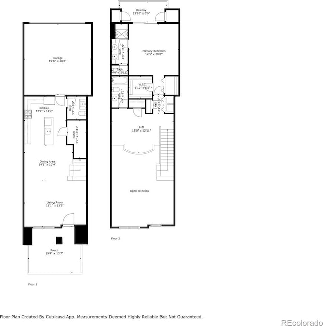 7700 E 29th Ave Unit 102, Denver, CO 80238 - home floor plan