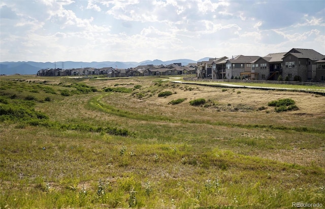 view of mountain feature