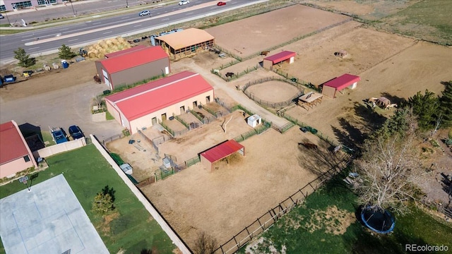 aerial view