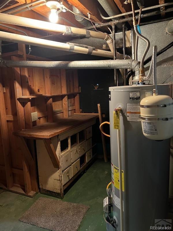 utilities with water heater