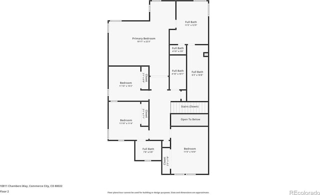 10811 Chambers Way, Commerce City, CO 80022 - home floor plan