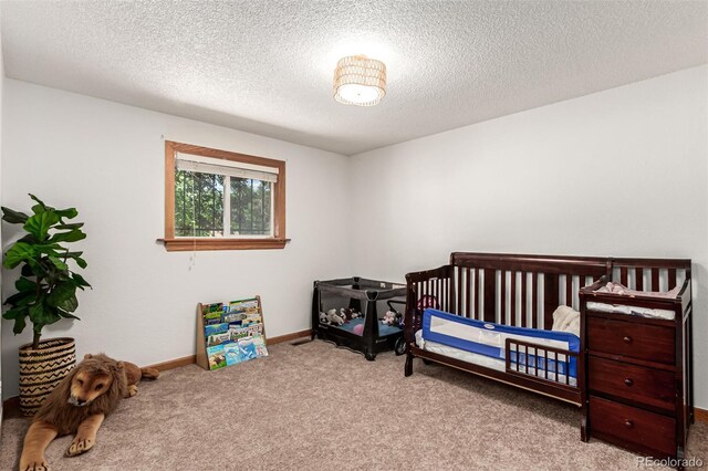9861 Pecos St, Thornton, CO 80260 - bedroom featuring carpet flooring and a textured ceiling