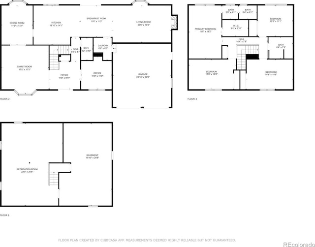 6795 E Kettle Ave, Centennial, CO 80112 - view of property floor plan