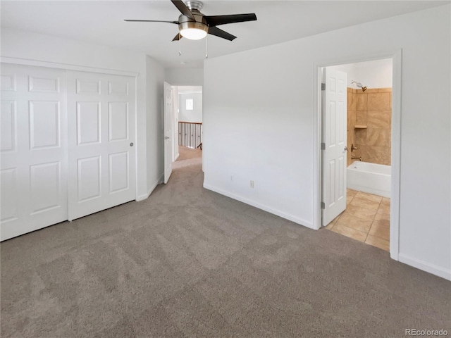 2180 Trailblazer Way, Castle Rock, CO 80109 - unfurnished bedroom featuring carpet floors, a closet, baseboards, and ensuite bathroom