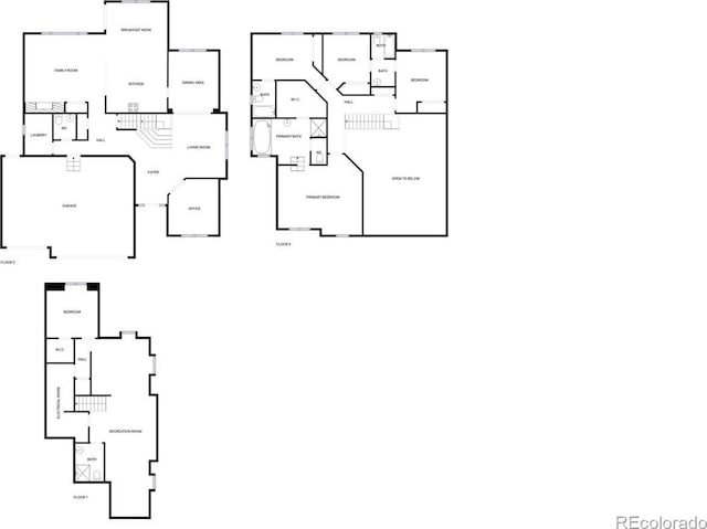 2180 Trailblazer Way, Castle Rock, CO 80109 - floor plan / room layout