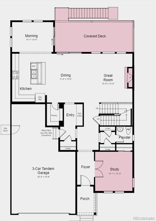 9324 Quartz St, Arvada, CO 80007 - view of home floor plan