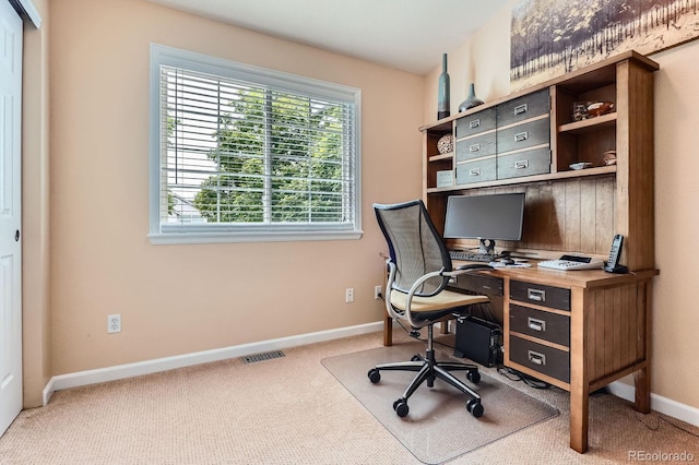 16341 Maple Rock Ct, Parker, CO 80134 - carpeted office with baseboards