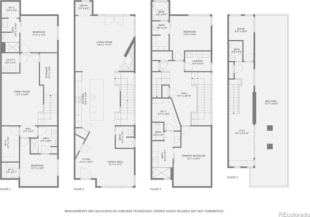 427 Milwaukee St, Denver, CO 80206 - plan