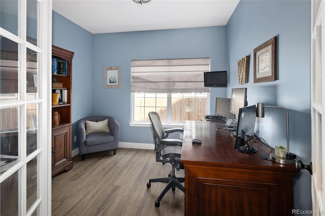 13777 W Amherst Way, Lakewood, CO 80228 - office with wood finished floors and baseboards