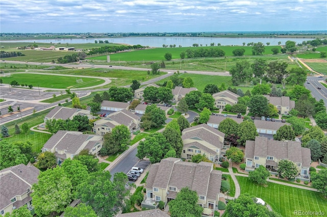 930 Button Rock Dr Unit 29, Longmont, CO 80504 - aerial view of residential area with a large body of water
