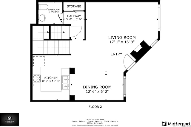 930 Button Rock Dr Unit 29, Longmont, CO 80504 - view of floor plan / room layout